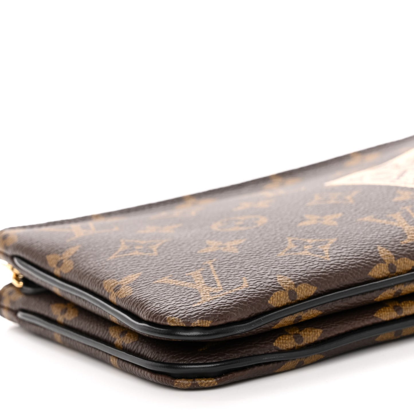 Monogram World Tour Double Zip Pochette