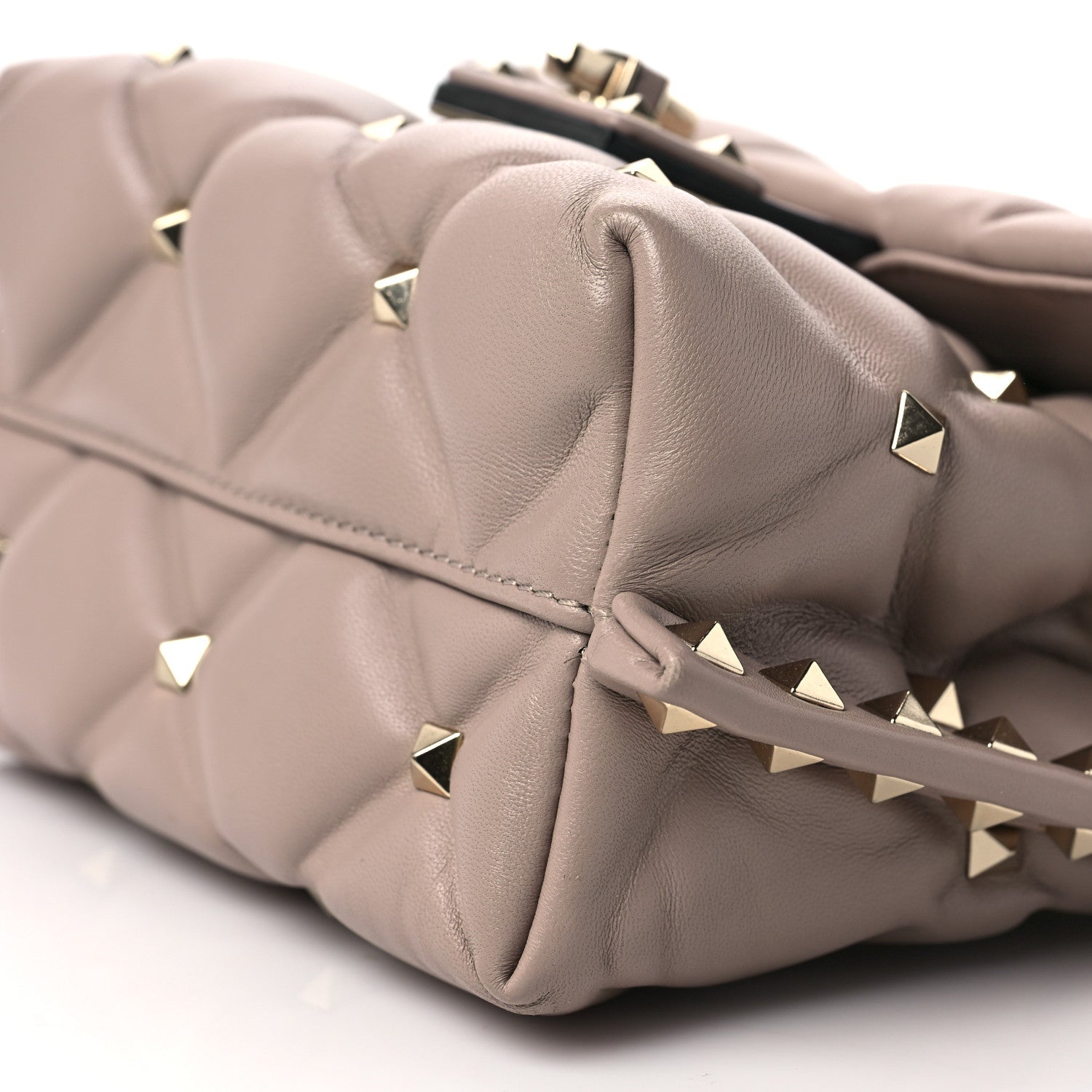 Valentino Garavani Nappa Mini Candystud Top Handle Bag Poudre 8 of 9