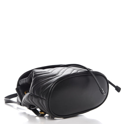 Gucci Calfskin Matelasse GG Marmont Flap Backpack Black 4 of 7