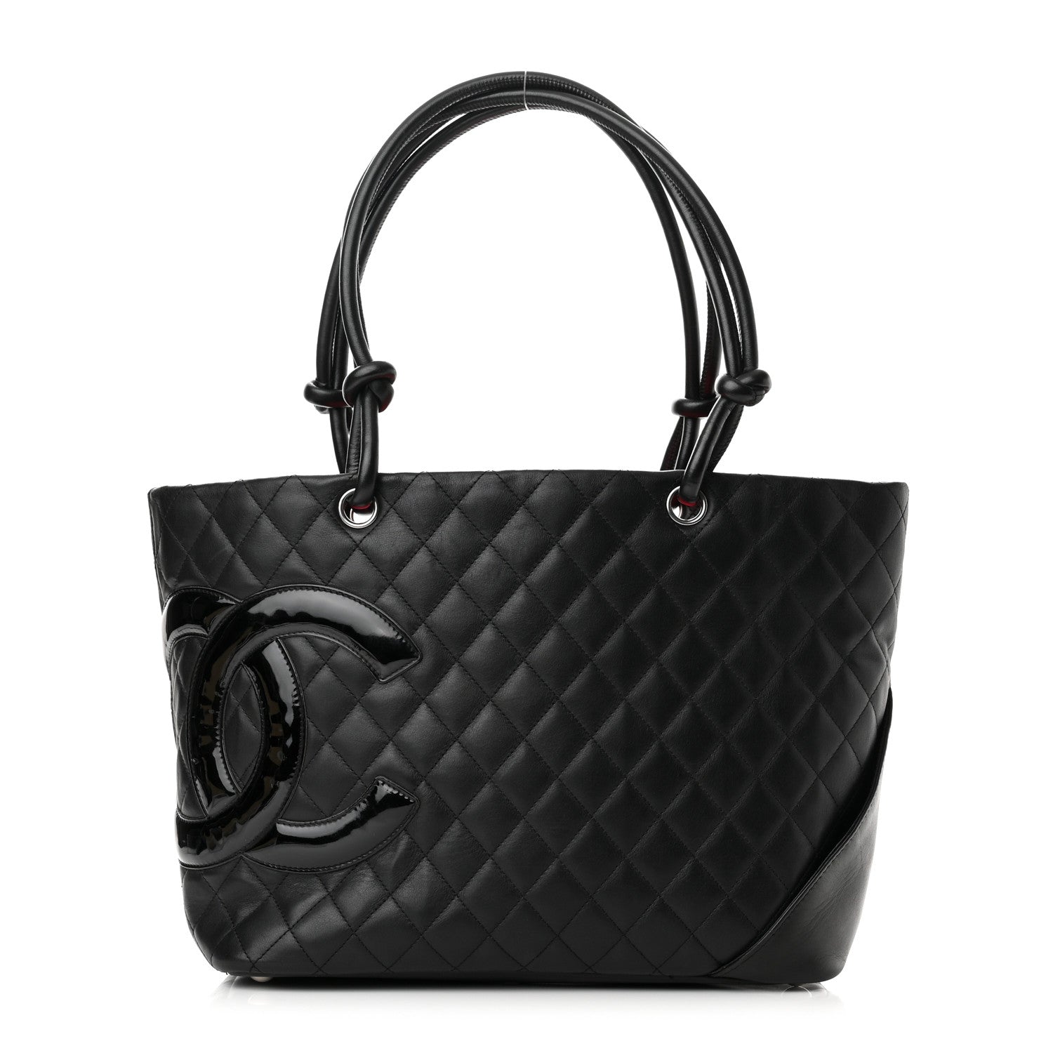 Chanel Calfskin Quilted Large Cambon Tote Black 1 of 16