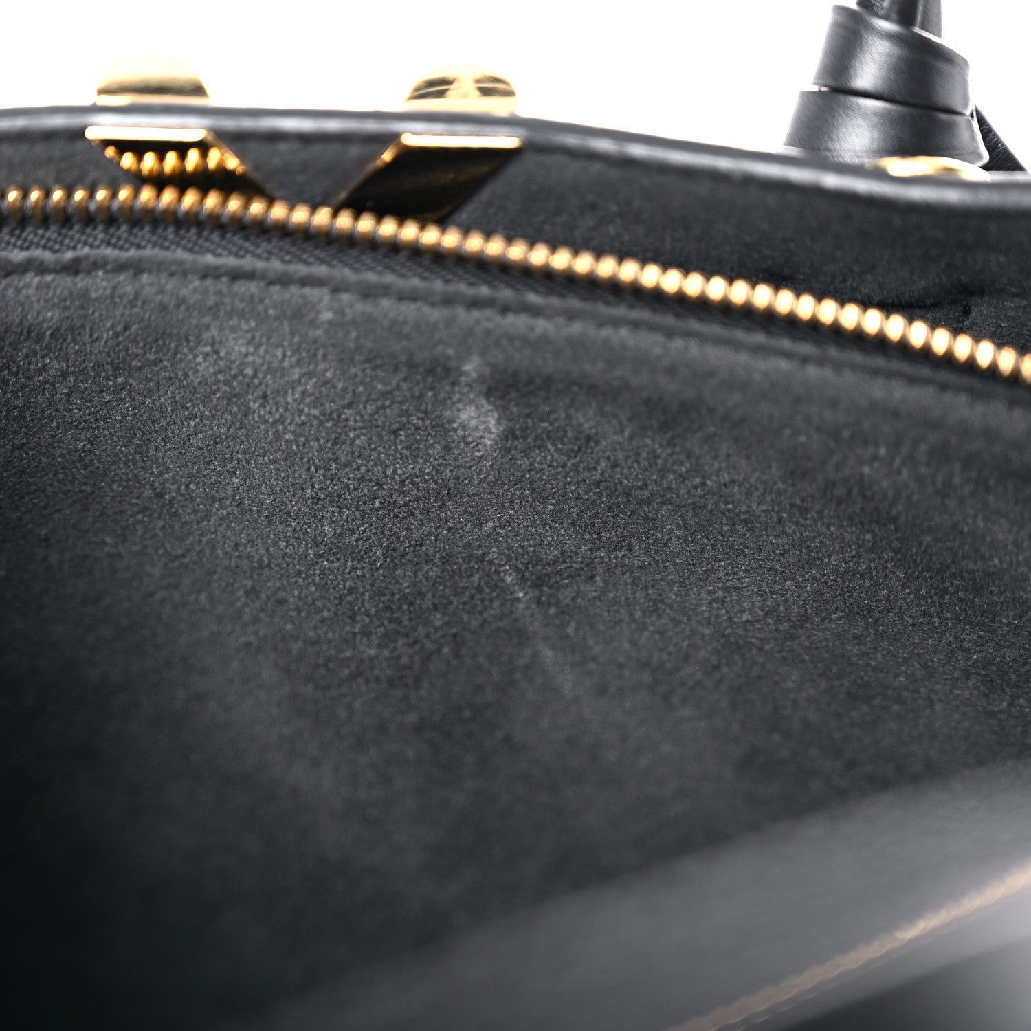 Louis Vuitton Monogram Cuir Plume Very Tote MM Black 21 of 55
