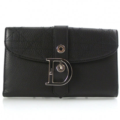 Christian Dior Calfskin Cannage D Charm Wallet 1 of 7