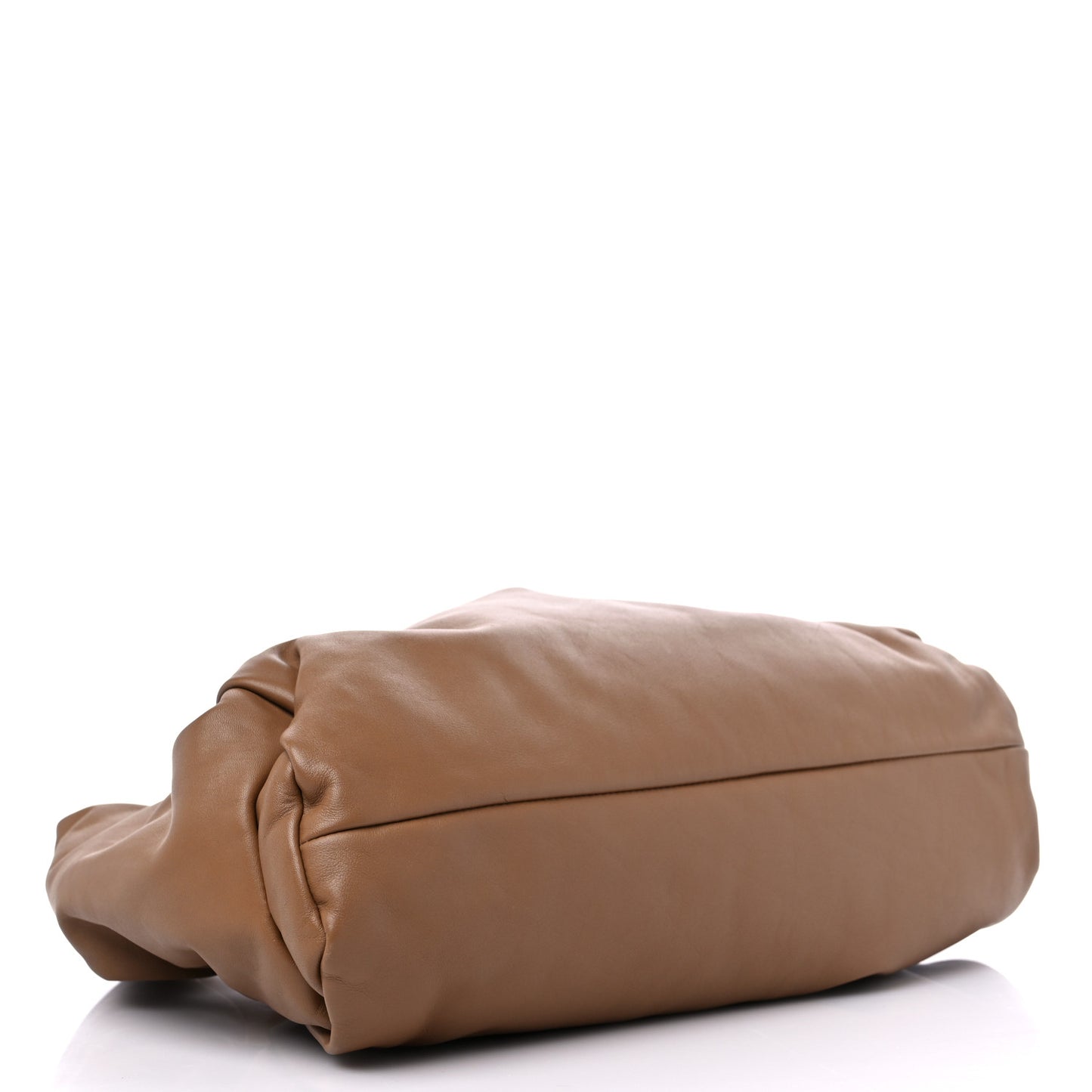 Smooth Butter Calfskin Medium The Shoulder Pouch Cammello
