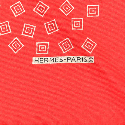 Hermes Silk Bolduc Pocket Square Scarf 4 of 6
