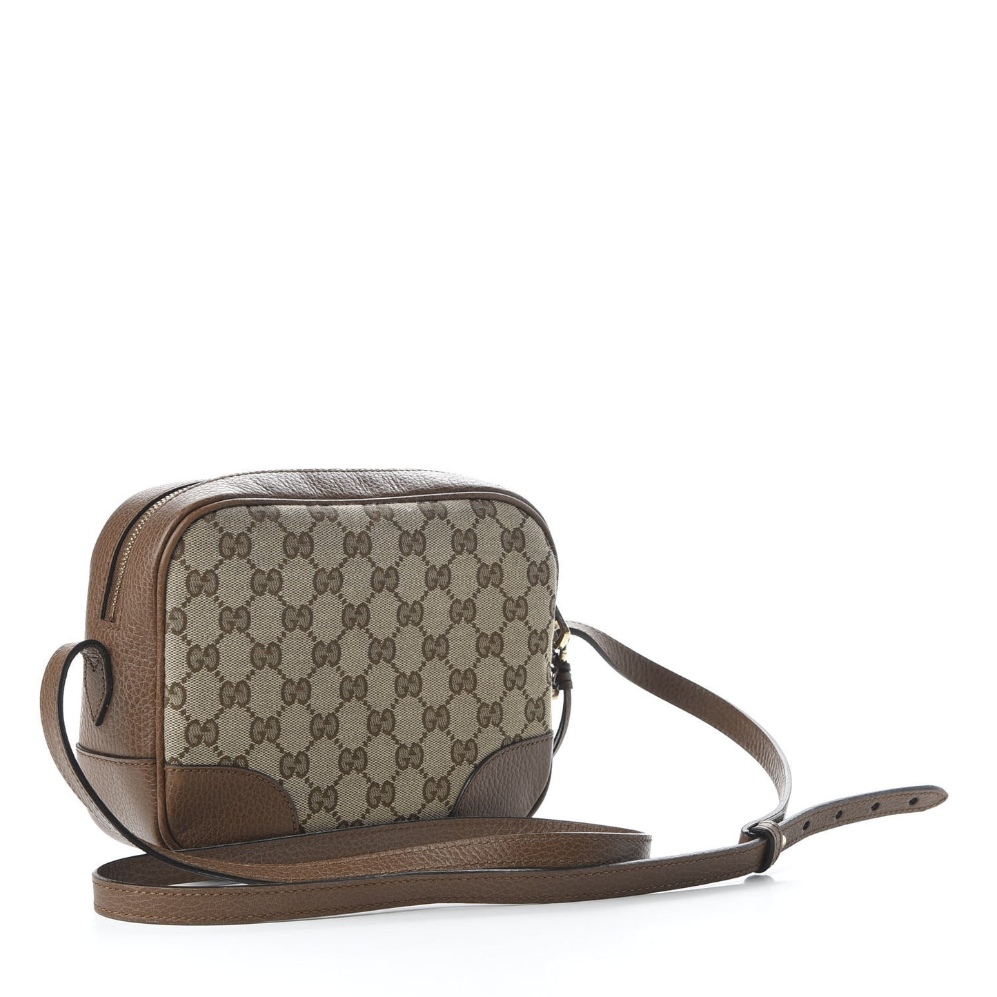 Monogram Mini Bree Messenger Bag Beige Tabacco