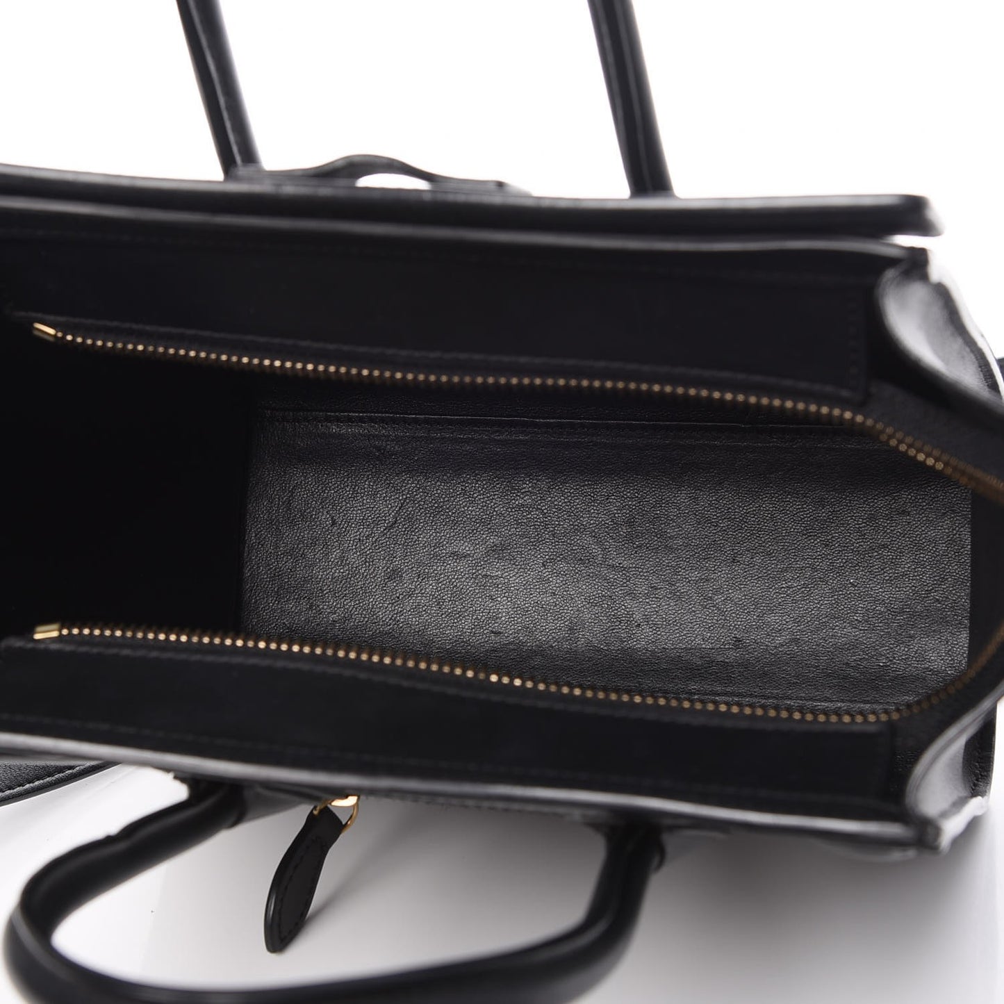 Smooth Calfskin Nano Luggage Black