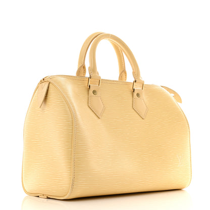 Louis Vuitton Epi Speedy 25 Vanilla 3 of 14
