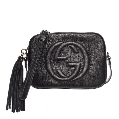 Gucci Pebbled Calfskin Small Soho Disco Bag Black 1 of 7