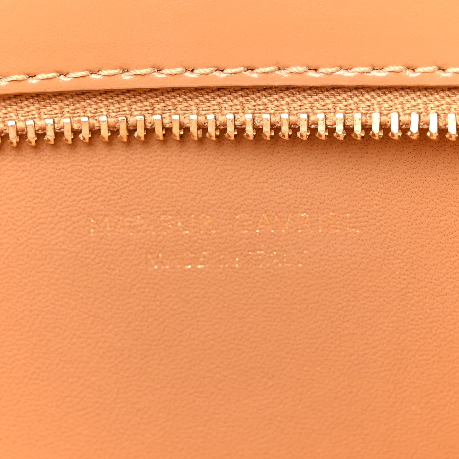 Mansur Gavriel Calfskin Pencil Shoulder Bag Caramel 6 of 9