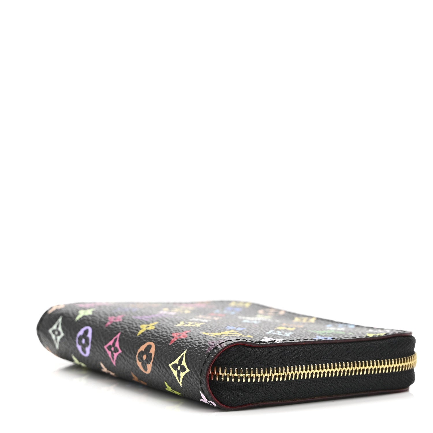Louis Vuitton Monogram Multicolor Zippy Coin Purse Black Grenade 9 of 9