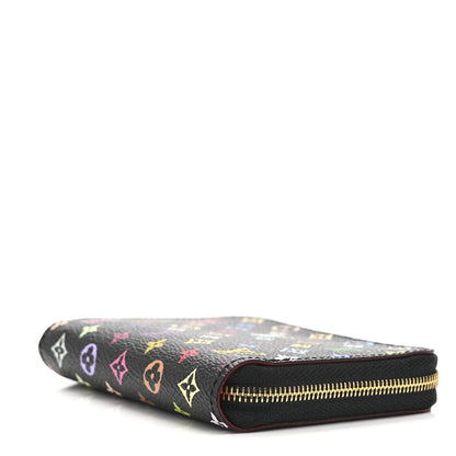 Louis Vuitton Monogram Multicolor Zippy Coin Purse Black Grenade 9 of 9