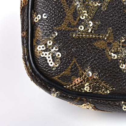 Louis Vuitton Monogram Sequins Eclipse Pochette Gold 16 of 20