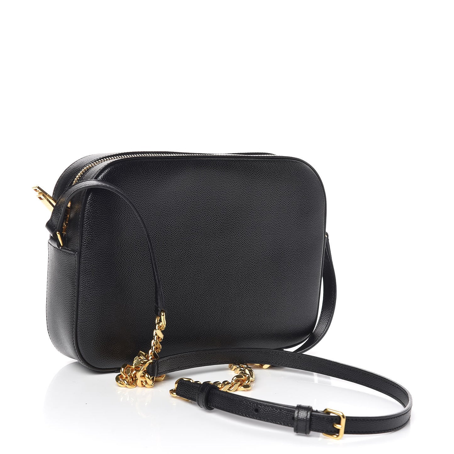 Grain De Poudre Medium Classic Monogram Camera Bag Black