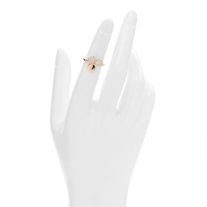 Tiffany 18K Rose Gold Diamond Paper Flowers Ring 47 4 2 of 4