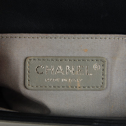 Chanel Velvet Quilted Small Boy Flap Navy 8 of 8