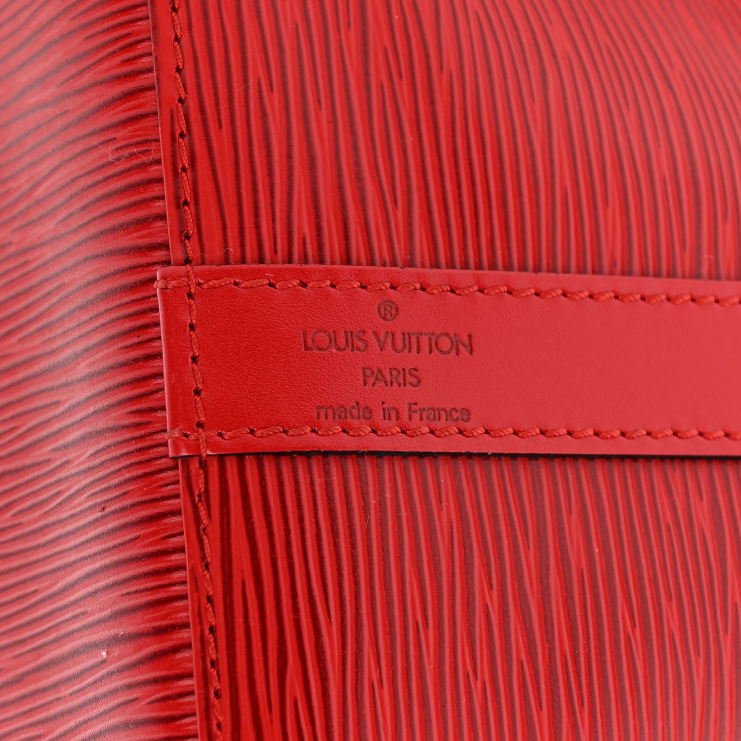 Louis Vuitton Epi Petit Noe Castillan Red 6 of 12