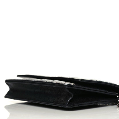 Chanel Caviar Quilted Wallet On Chain WOC Black 7 of 12