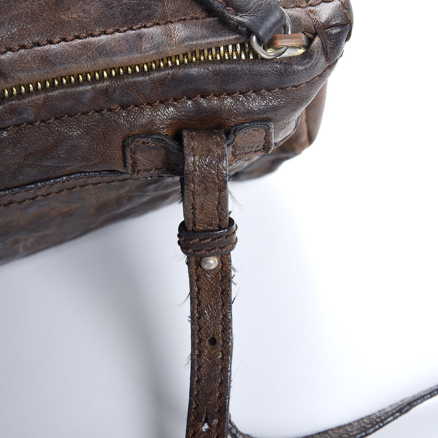 Tumbled Sheepskin Mini Pandora Brown
