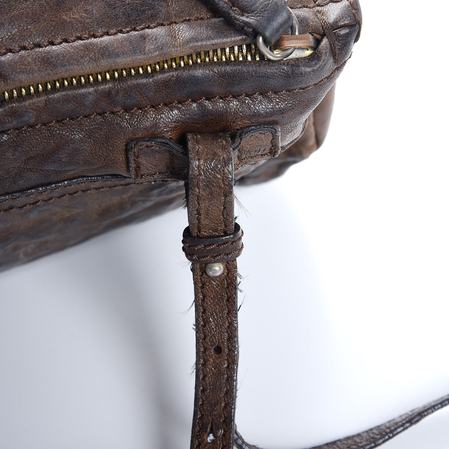 Givenchy Tumbled Sheepskin Mini Pandora Brown 13 of 15