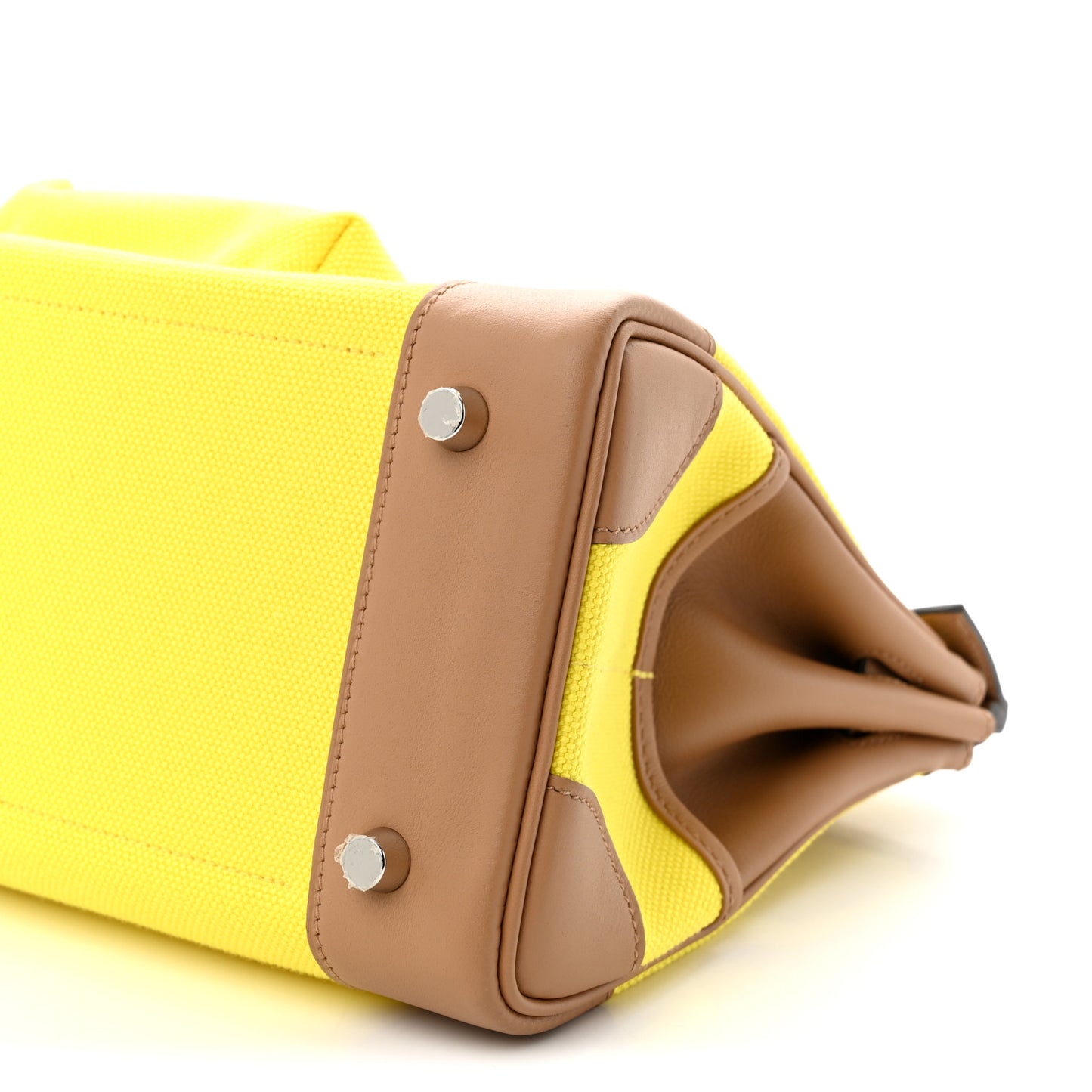 Toile Goeland Swift Cargo Birkin 25 Jaune Citron Chai