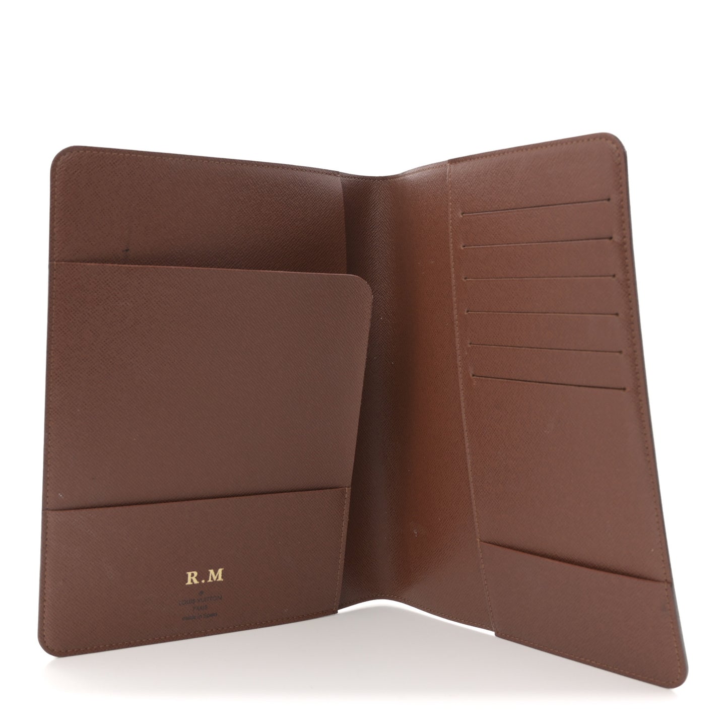 Monogram Desk Agenda Cover