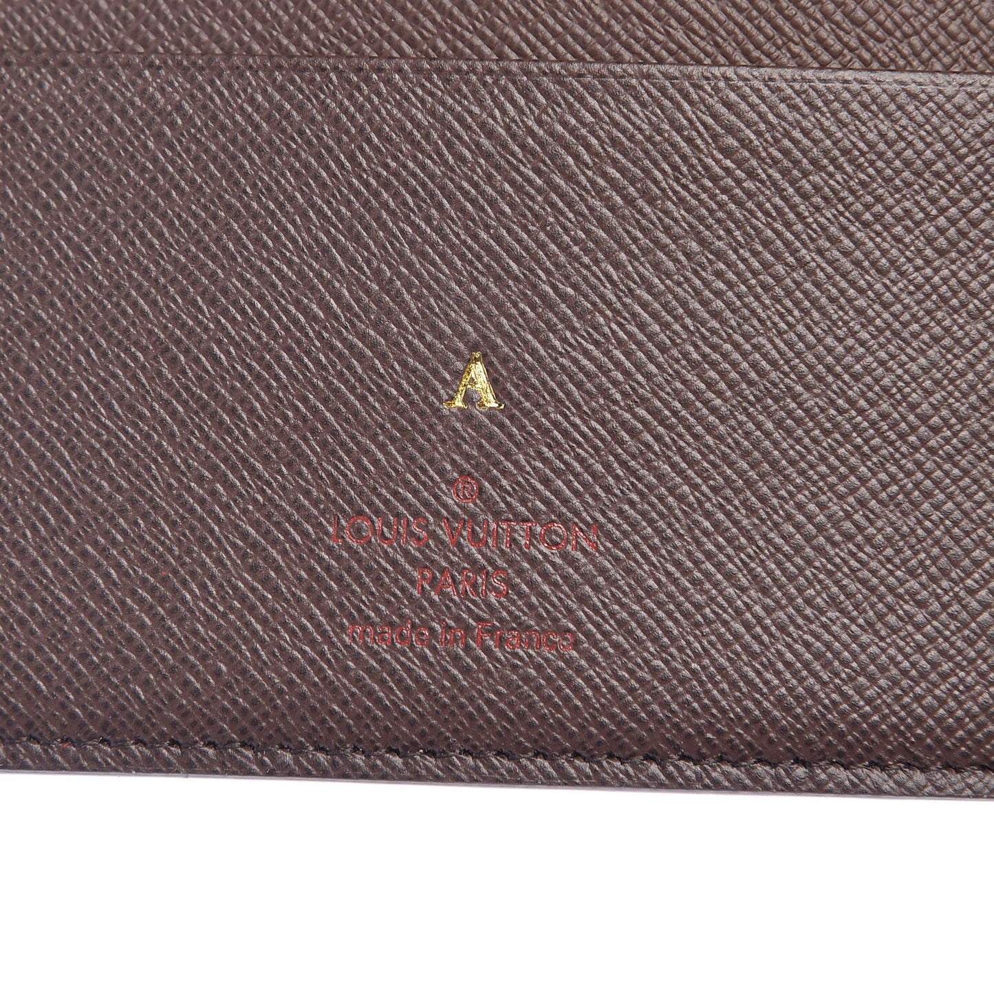 Damier Ebene Medium Ring Agenda Cover