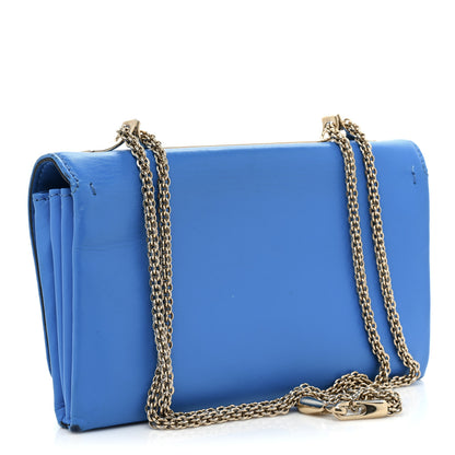 Valentino Garavani Nappa Va Va Voom Shoulder Bag Blue Fluo 3 of 20