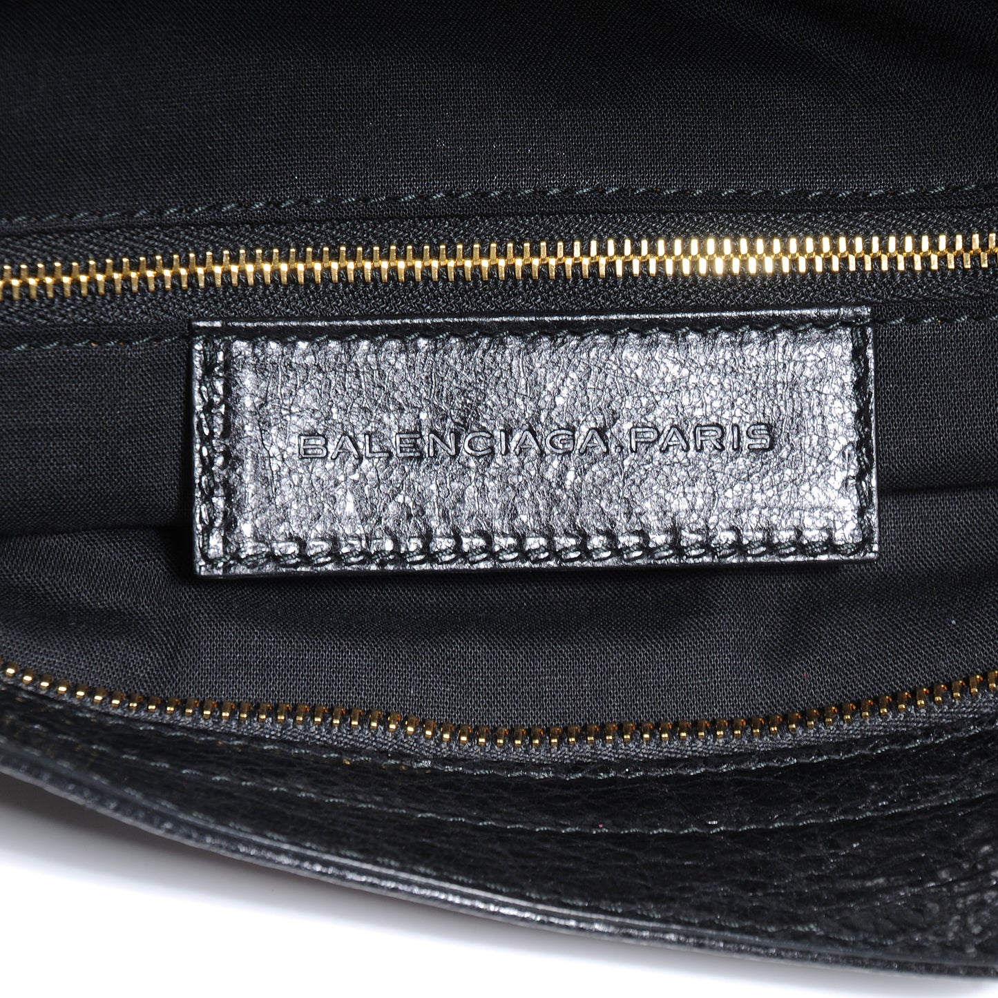 Agneau Giant 12 Gold Hardware Velo Black