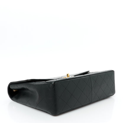 Chanel Lambskin Quilted Jumbo Single Flap Black 4 of 12