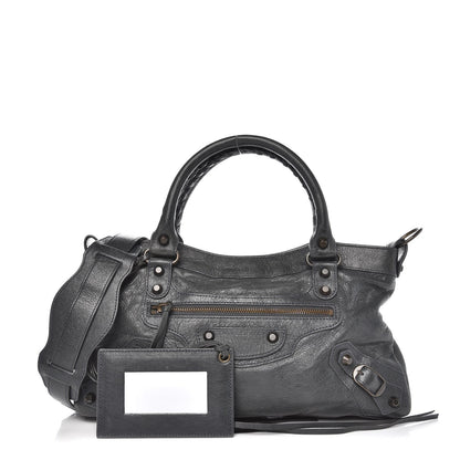Balenciaga Agneau Classic Hardware First Anthracite 1 of 7