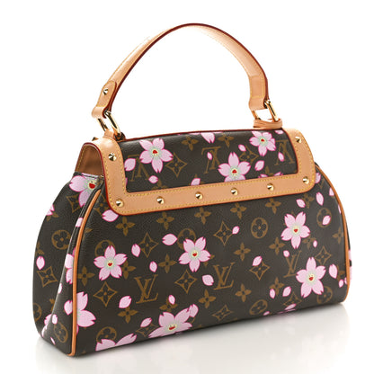 Louis Vuitton Monogram Cherry Blossom Sac Retro Bag Brown 3 of 11