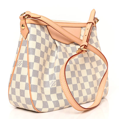 Louis Vuitton Damier Azur Siracusa PM 3 of 9