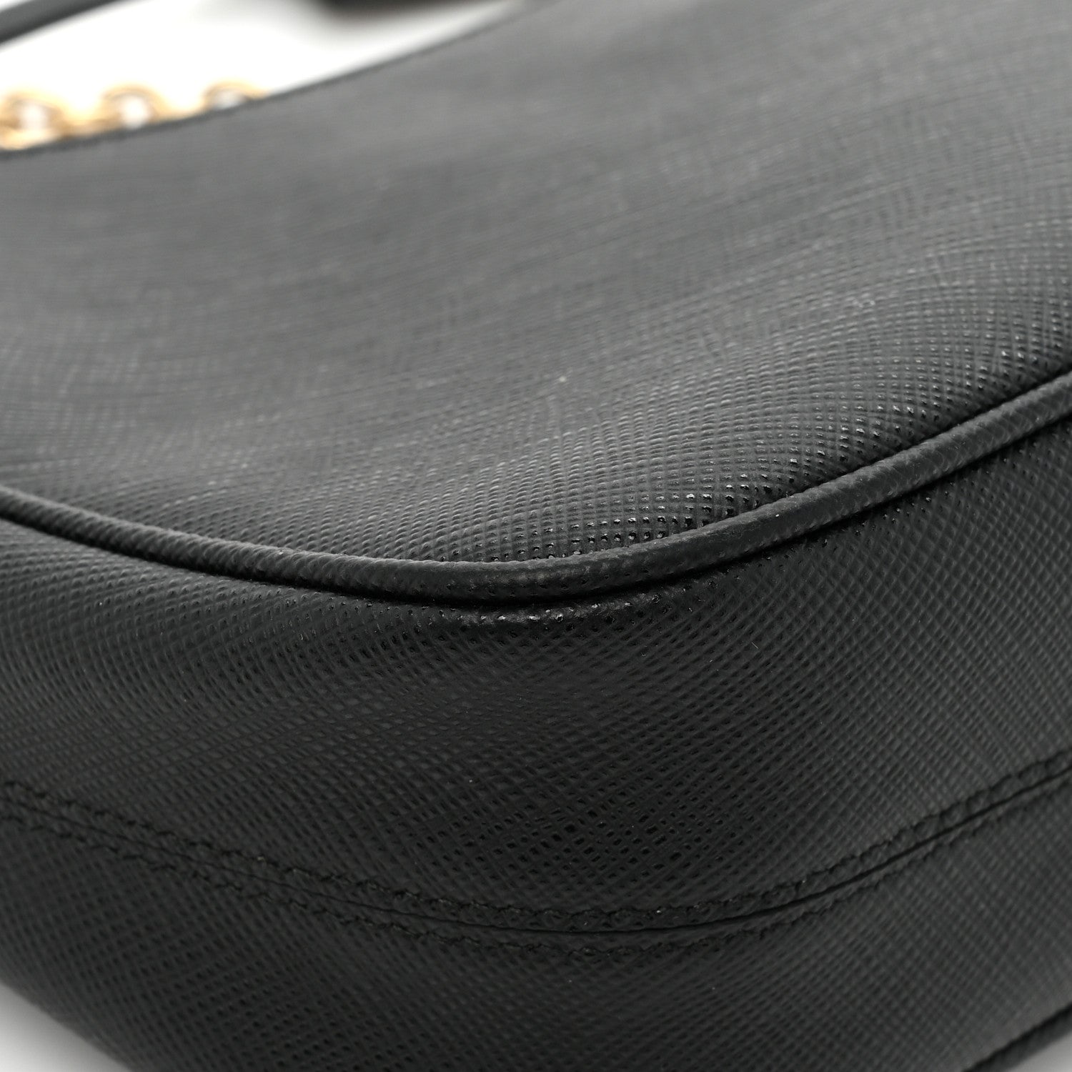 Prada Saffiano Lux Re-Edition 2005 Shoulder Bag Black 14 of 15