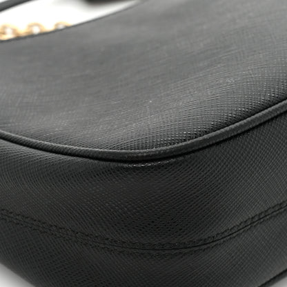 Prada Saffiano Lux Re-Edition 2005 Shoulder Bag Black 14 of 15
