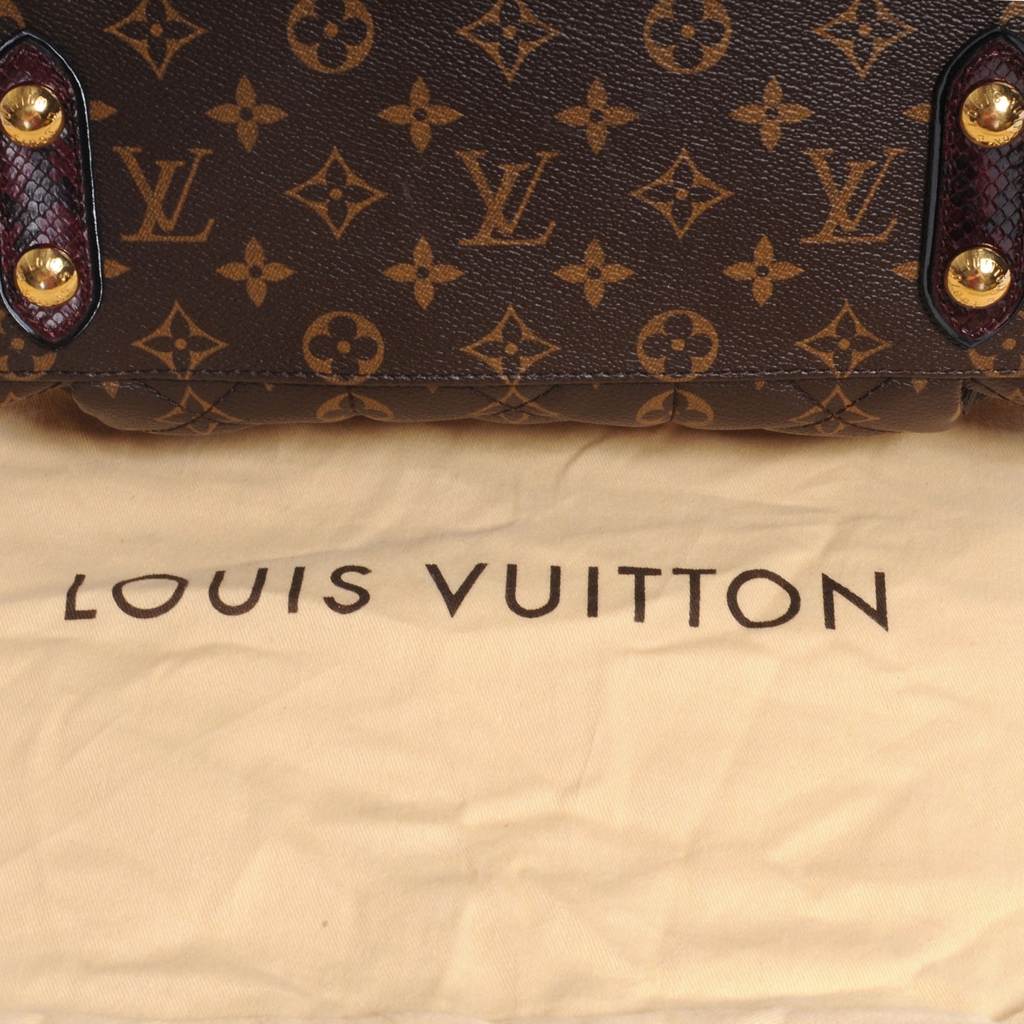 Monogram Etoile Exotique MM Bordeaux