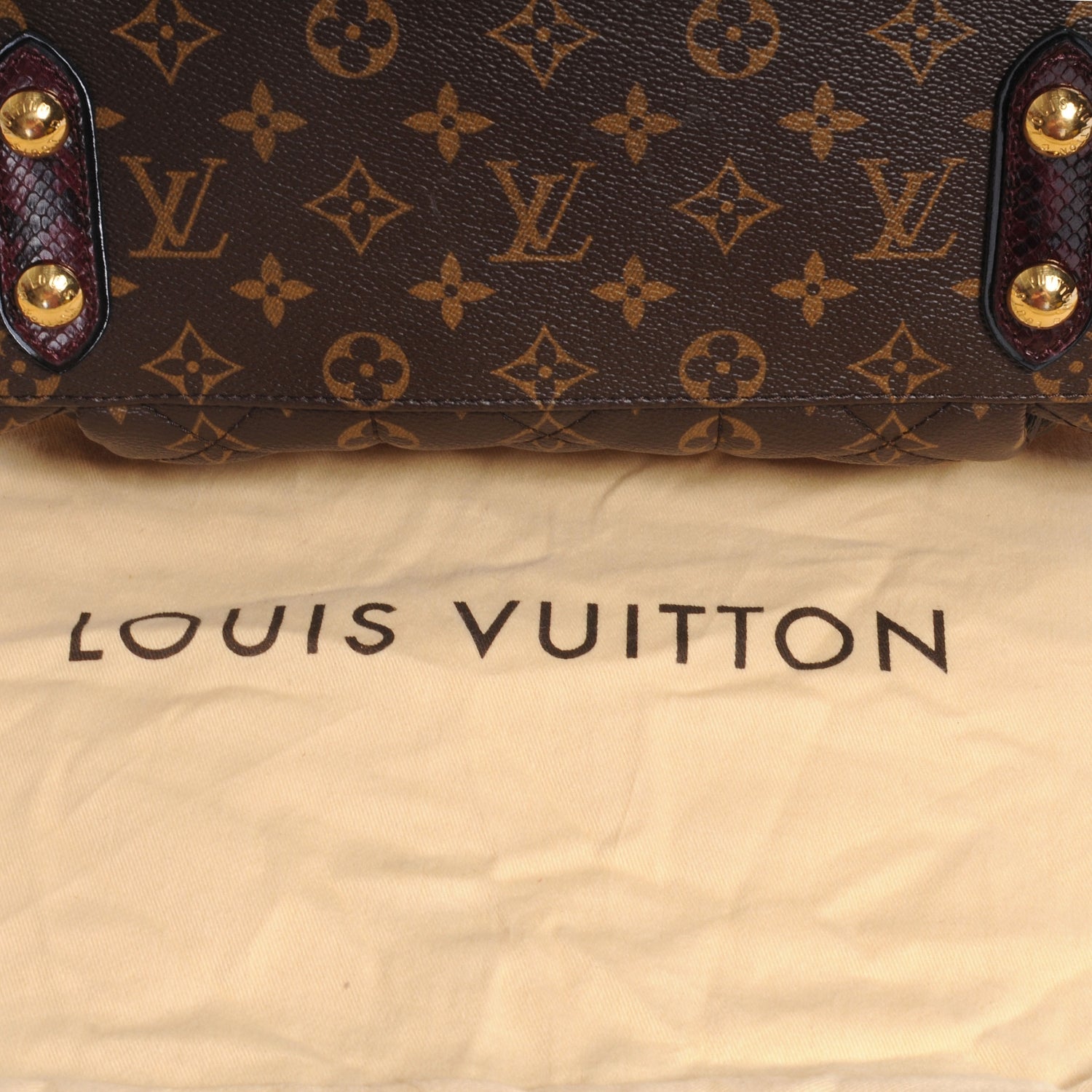 Louis Vuitton Monogram Etoile Exotique MM Bordeaux 5 of 8