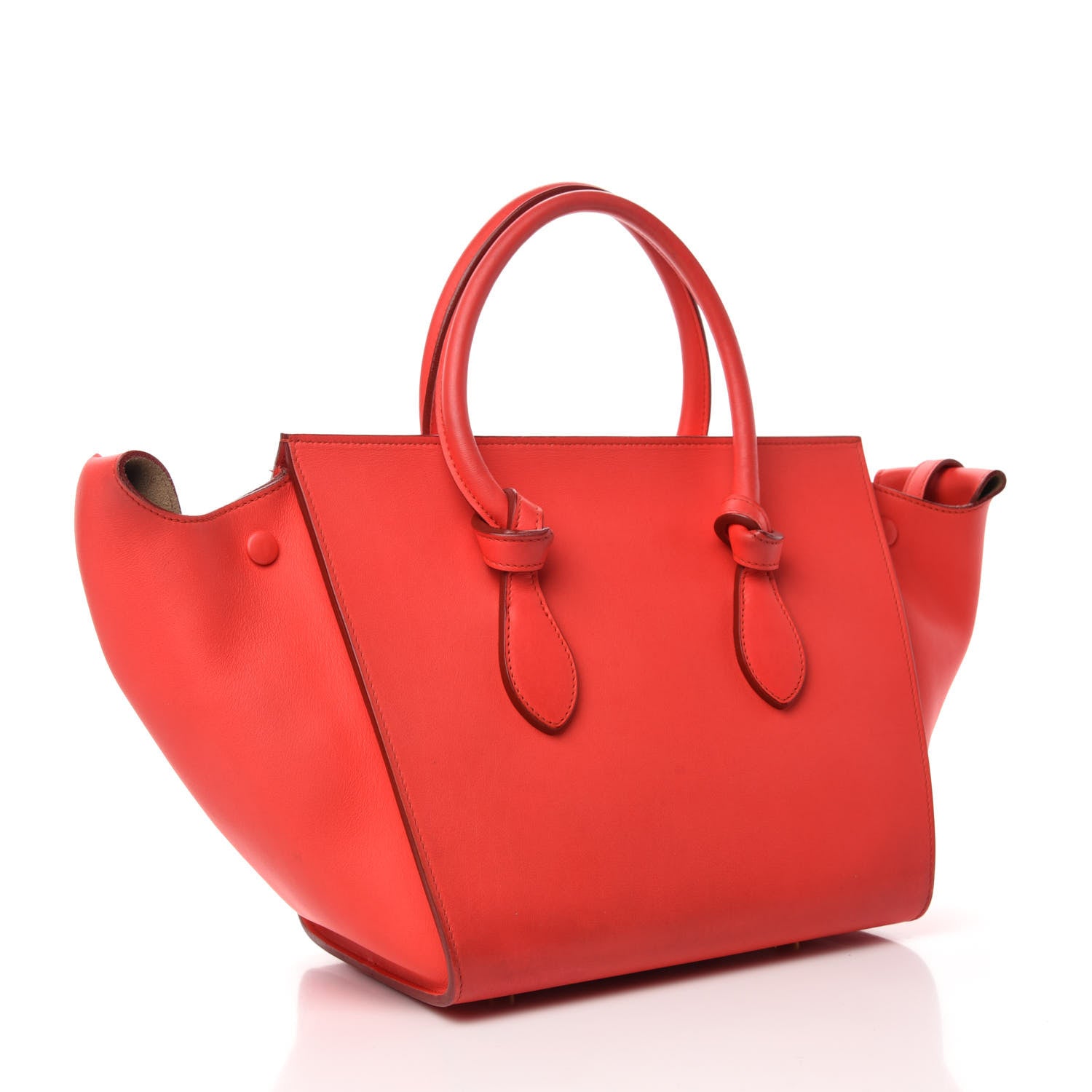 Celine Smooth Calfskin Mini Tie Knot Tote Alizarin 3 of 12