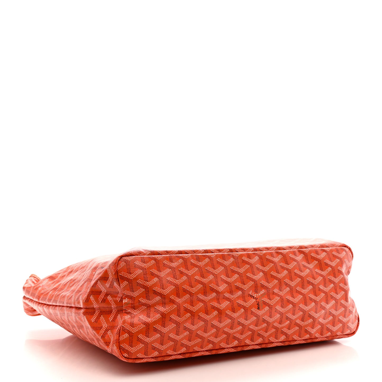 Goyardine Fidji Zip Hobo Orange