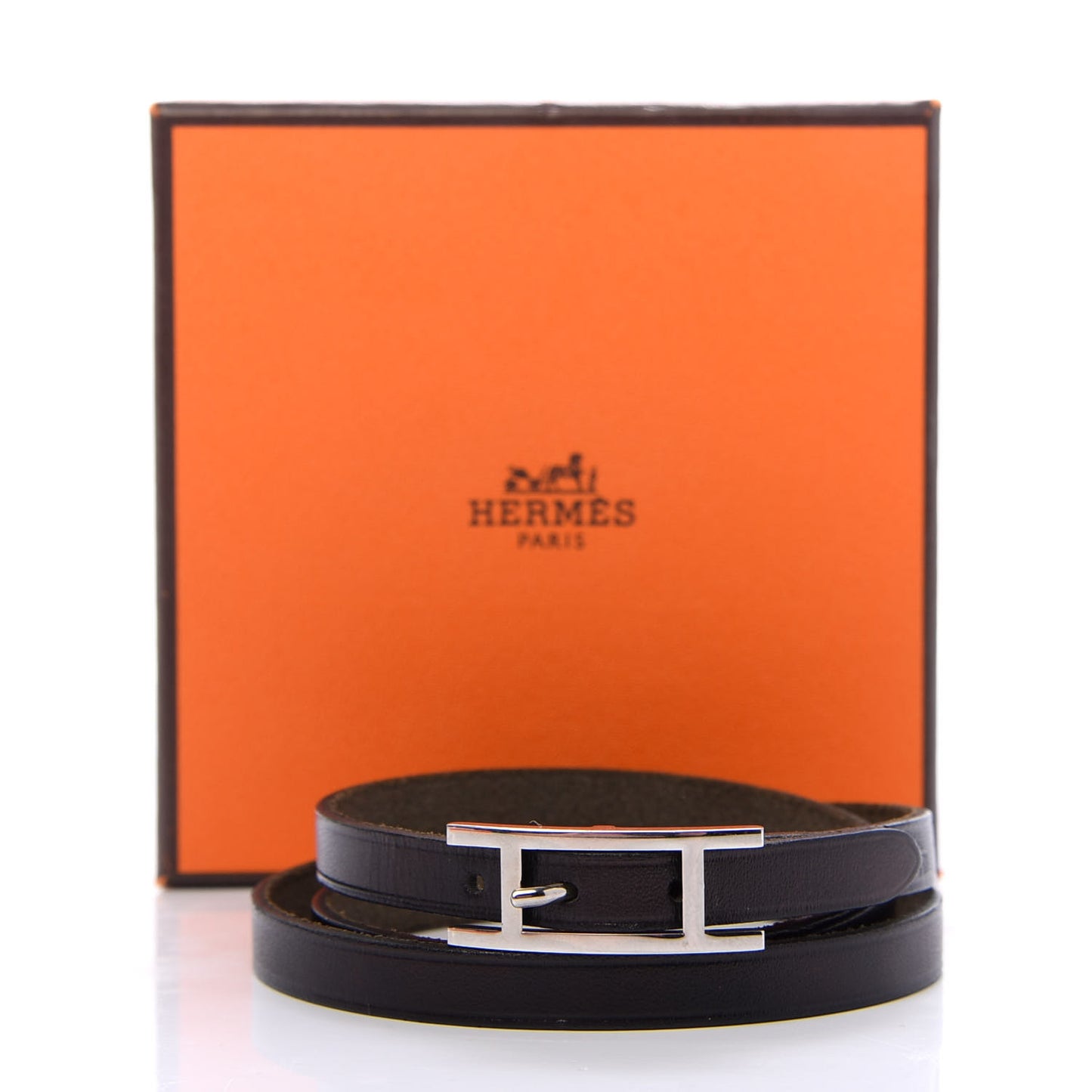 Swift Hapi 3 MM Triple Tour Bracelet S Black