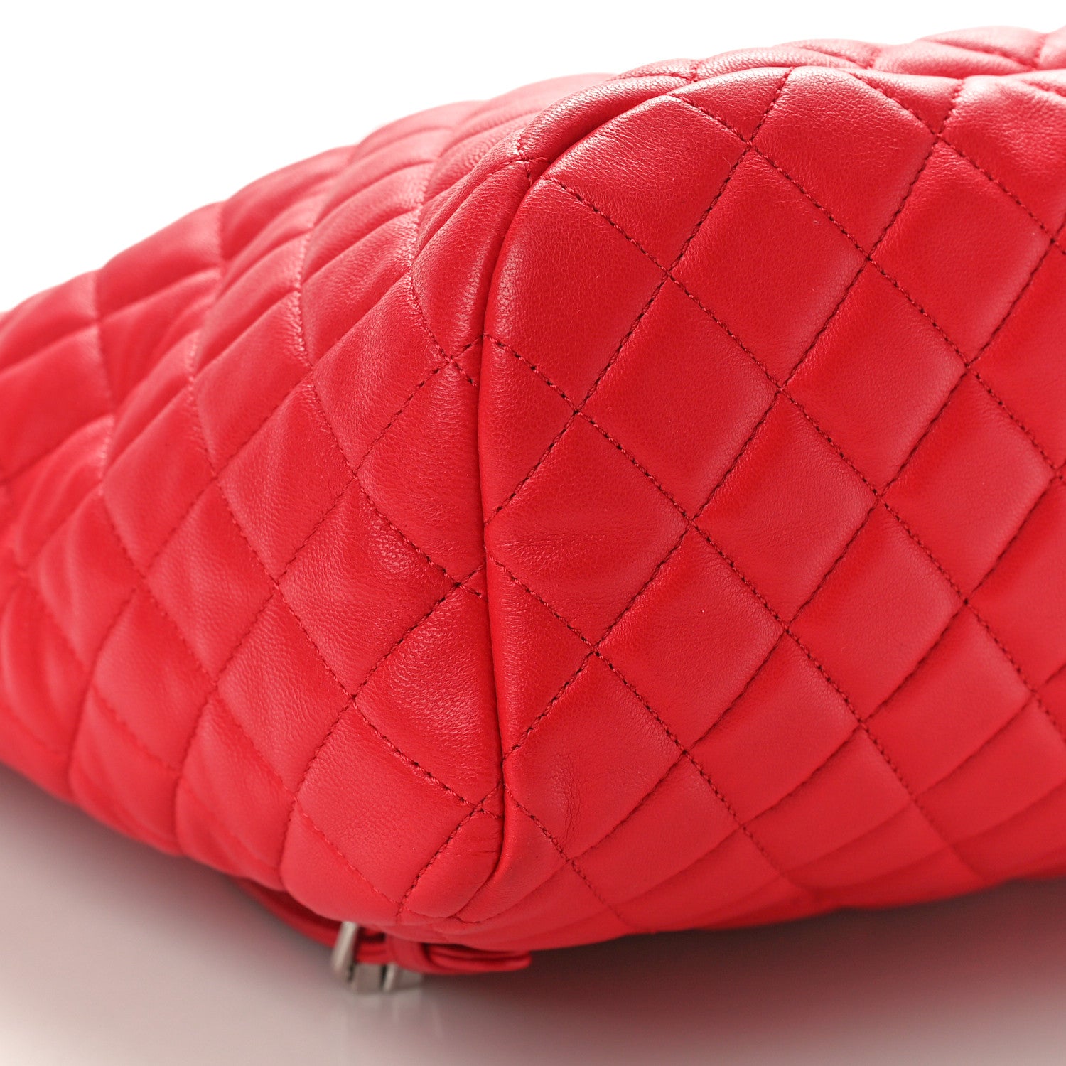 Chanel Lambskin Quilted Large Urban Spirit Backpack Red 9 of 10
