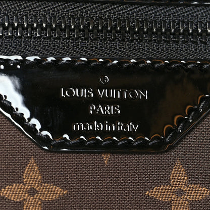 Louis Vuitton Patent Embossed Monogram Carry All GM Black 6 of 11