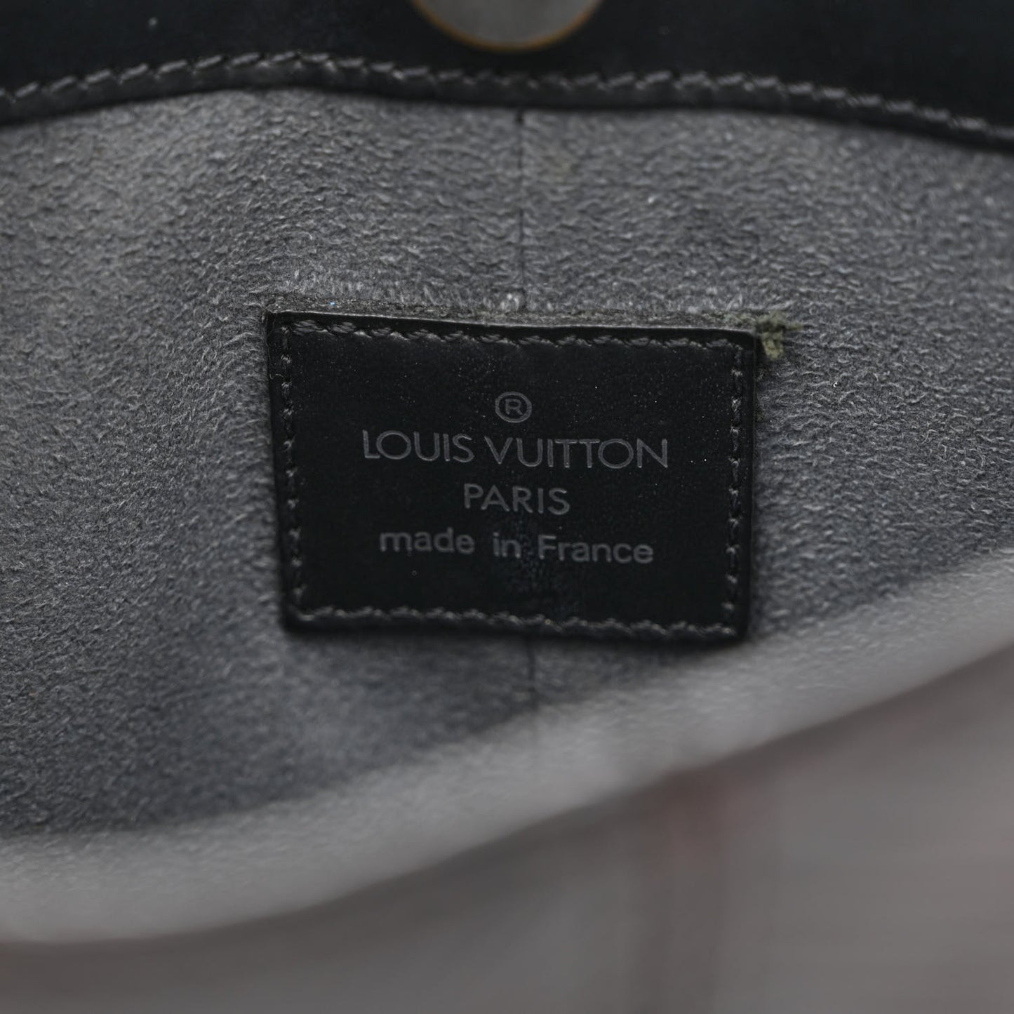 Epi Demi Lune Pochette Black