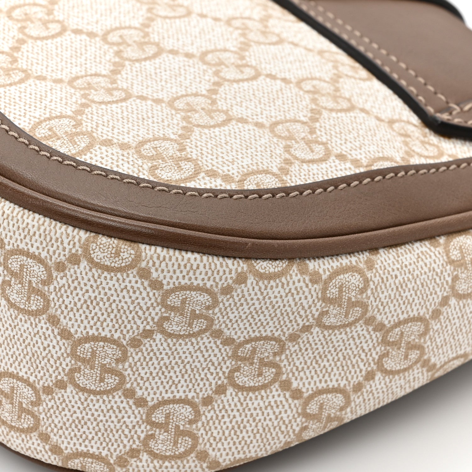 Gucci GG Supreme Monogram Small Nice Messenger Bag Brown 15 of 15