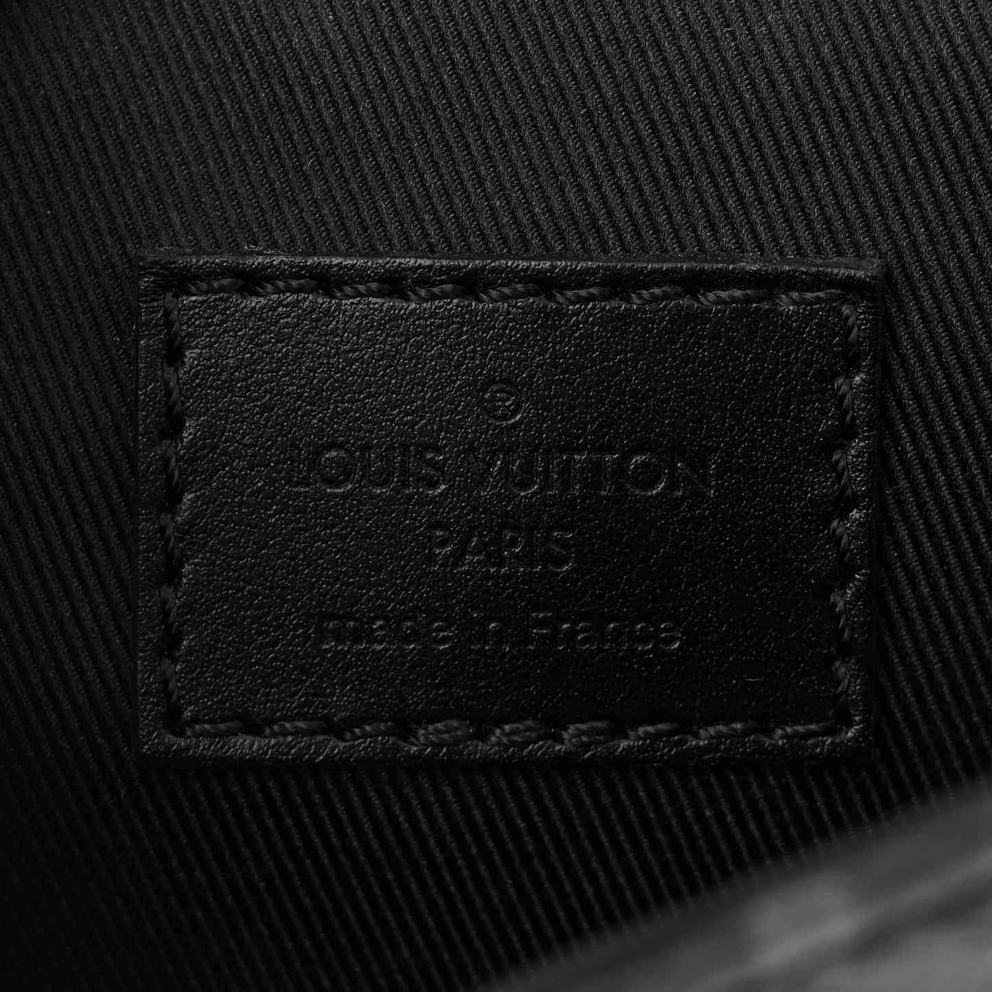 Monogram Eclipse Saumur Slingbag Black