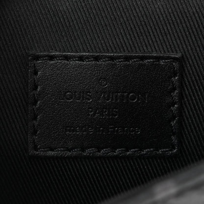 Louis Vuitton Monogram Eclipse Saumur Slingbag Black 6 of 10