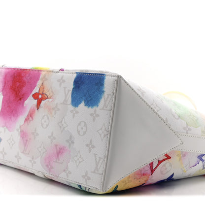 Louis Vuitton Monogram Watercolor New Tote GM Multicolor 10 of 10