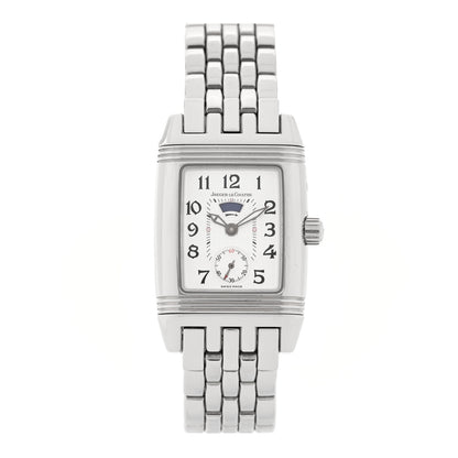 Jaeger-LeCoultre Stainless Steel Diamond 25mm Reverso Grand Sport Duetto Manual Winding Watch 296.8.74 1 of 6
