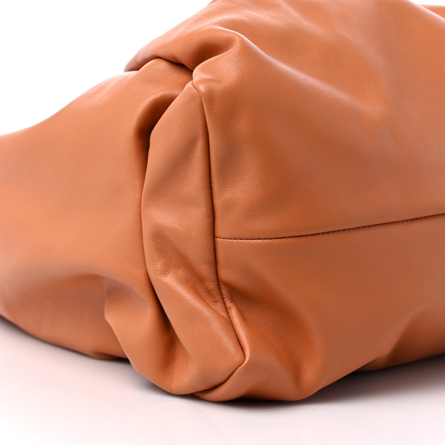 Smooth Butter Calfskin Large The Shoulder Pouch Clay