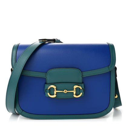 Gucci Azalea Calfskin Horsebit 1955 Shoulder Bag Imperial Blue Pavone Imperial Blue Pavone 1 of 11