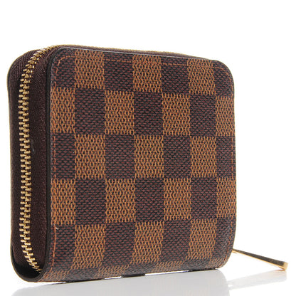 Louis Vuitton Damier Ebene Zippy Coin Purse 3 of 8